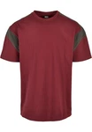 URBAN CLASSICS T-Shirt Urban Classics Herren Active Tee Dunkelrot/Bordeaux/Rot