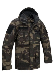 Brandit Performance Outdoorjacke Dunkelgrün/Braun