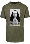 Mister Tee Herren Bad Habit Tee (1-tlg) Dunkelgrün/Grün