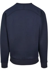 Urban Classics Rundhalspullover Raglan Zip Pocket Crew Dunkelblau/Blau