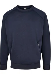Rundhalspullover Herren Raglan Zip Pocket Crew (1-tlg)