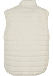 URBAN CLASSICS Jerseyweste Light Bubble Vest (1-tlg) Khaki/Beige/Weiß/Creme
