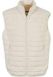 URBAN CLASSICS Jerseyweste Light Bubble Vest (1-tlg) Khaki/Beige/Weiß/Creme