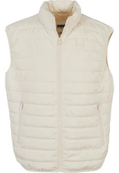 URBAN CLASSICS Jerseyweste Light Bubble Vest (1-tlg) Khaki/Beige/Weiß/Creme