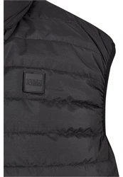 URBAN CLASSICS Jerseyweste Light Bubble Vest (1-tlg) Schwarz/Grau