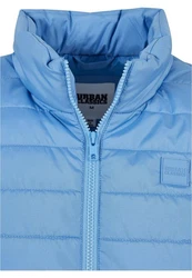 URBAN CLASSICS Jerseyweste Light Bubble Vest (1-tlg) Hellblau/Blau