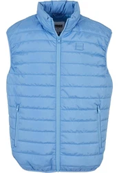 URBAN CLASSICS Jerseyweste Light Bubble Vest (1-tlg) Hellblau/Blau