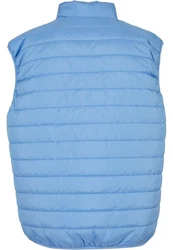 URBAN CLASSICS Jerseyweste Light Bubble Vest (1-tlg) Hellblau/Blau