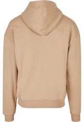 URBAN CLASSICS Kapuzensweatshirt Snap Hoody (1-tlg) Beige/Braun/Khaki
