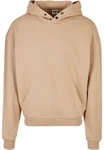 URBAN CLASSICS Kapuzensweatshirt Snap Hoody (1-tlg) Beige/Braun/Khaki
