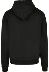 URBAN CLASSICS Kapuzensweatshirt Snap Hoody (1-tlg) Schwarz/Dunkelgrau