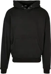URBAN CLASSICS Kapuzensweatshirt Snap Hoody (1-tlg) Schwarz/Dunkelgrau