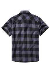 Brandit Check Shirt Schwarz/Dunkelgrau/Grau