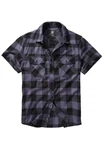 Brandit Check Shirt Schwarz/Dunkelgrau/Grau