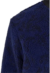 Urban Classics Jacke AOP Sherpa Jacket navy / schwarz