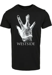 Mister Tee T-Shirt Westside Connection 2.0 Tee Weiß/Rosa/Schwarz/Braun/Blau
