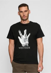 Mister Tee T-Shirt Westside Connection 2.0 Tee Weiß/Rosa/Schwarz/Braun/Blau