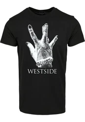 Mister Tee T-Shirt Westside Connection 2.0 Tee Weiß/Rosa/Schwarz/Braun/Blau