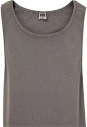 Urban Classics Heavy Oversized Acid Wash Tanktop (1-tlg) Grau/Braun/Beige