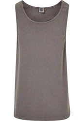 Urban Classics Heavy Oversized Acid Wash Tanktop (1-tlg) Grau/Braun/Beige