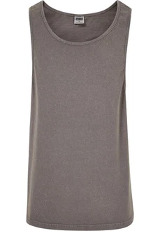 Urban Classics Heavy Oversized Acid Wash Tanktop (1-tlg) Grau/Braun/Beige