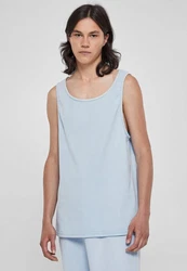 Urban Classics Heavy Oversized Acid Wash Tanktop (1-tlg) Hellblau/Blau