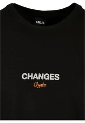 Cayler & Sons T-Shirt C&S Changes Tee (1-tlg) Schwarz/Orange/Dunkelgrau/Gelb