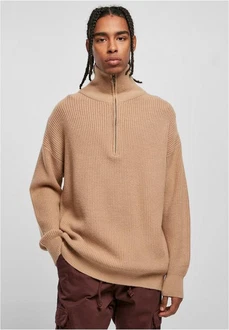 URBAN CLASSICS Herren Oversized Knitted Troyer 