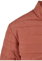 Urban Classics Jacke Anorak Light Bubble Jacket (1-St) Rot/Braun/Dunkelrot/Orange