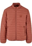 Urban Classics Jacke Anorak Light Bubble Jacket (1-St) Rot/Braun/Dunkelrot/Orange
