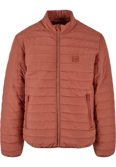 Urban Classics Jacke Anorak Light Bubble Jacket (1-St) Rot/Braun/Dunkelrot/Orange