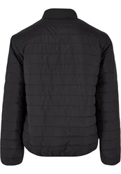 Urban Classics Jacke Anorak Light Bubble Jacket (1-St) Schwarz/Dunkelgrau/Grau