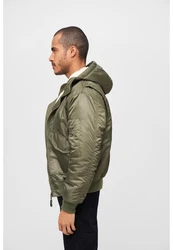 Brandit CWU Hooded Jacket Dunkelgrün/Khaki