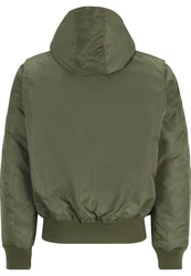 Brandit CWU Hooded Jacket Dunkelgrün/Khaki