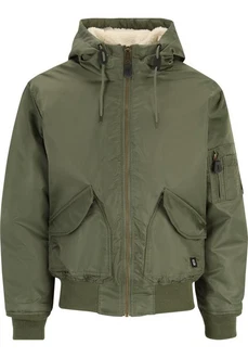 Brandit CWU Hooded Jacket Dunkelgrün/Khaki