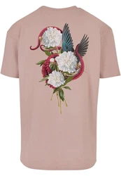 Upscale by Mister Tee Kurzarmshirt We Dream in Colors Tee Rosa/Braun/Lila/Rot