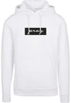 Mister Tee Pray Boxlogo Hoody Tee Weiß/Hellblau/Grau/Rot