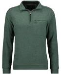 RAGMAN Pullover und Sweatshirt Mock Neck Zip Dunkelgrün/Grün