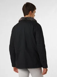 Nils Sundström Fieldjacket Schwarz/Dunkelgrau