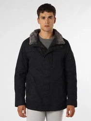 Nils Sundström Fieldjacket Schwarz/Dunkelgrau