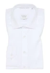 Eterna Businesshemd Slim Fit Langarm Weiß/Creme