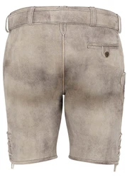 Spieth & Wensky Trachtenlederhose Petersberg-Hose Herren Trachtenhose (Ziegenvelour) Braun/Grau/Beige/Dunkelrot/Lila