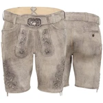 Spieth & Wensky Trachtenlederhose Petersberg-Hose Herren Trachtenhose (Ziegenvelour) Braun/Grau/Beige/Dunkelrot/Lila