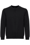 Indicode Sweatjacke IDBronte mit Reißverschluss Schwarz/Dunkelgrau
