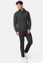 Indicode Strickpullover INIsalu Dunkelgrau/Grau