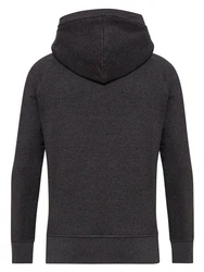 Yazubi Kapuzenpullover Sweat Hoodie Dunkelgrau/Schwarz/Grau