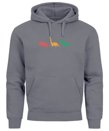 Hoodie Hoodie Herren Dinosaurier Aufdruck Polygon Tiere Geometric Print