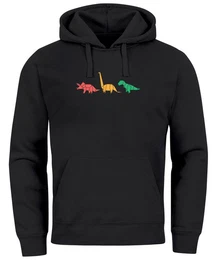 Hoodie Hoodie Herren Dinosaurier Aufdruck Polygon Tiere Geometric Print