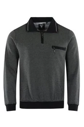 Sweatshirt 26222 in Pfauenaugeoptik