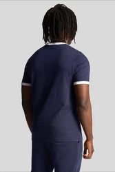 Lyle & Scott T-Shirt 'Ringer' Dunkelblau/Blau